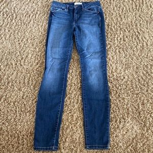 Curvy high rise skinny jeans